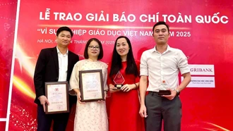 Lào Cai có 2 tác phẩm đoạt giải Giải báo chí toàn quốc "Vì sự nghiệp Giáo dục Việt Nam" năm 2025