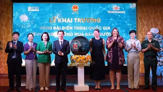 Khai trương Tổng đài điện thoại quốc gia về phòng, chống mua bán người 111