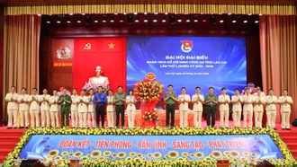 Đại hội đại biểu Đoàn TNCS Hồ Chí Minh Công an tỉnh Lào Cai lần thứ I, nhiệm kỳ 2025 - 2030 thành công tốt đẹp