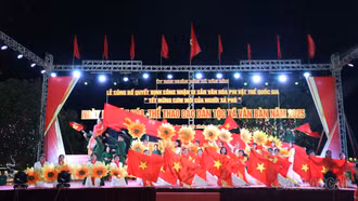 Văn Bàn: Công bố quyết định công nhận Di sản văn hóa phi vật thể cấp quốc gia