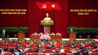Bế mạc Hội nghị lần thứ 12 Ban Chấp hành Trung ương Đảng khóa XIII
