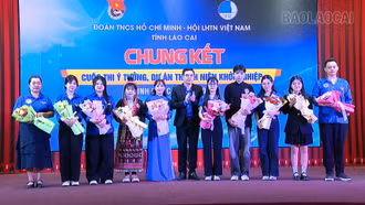 Chung kết Cuộc thi “Ý tưởng, dự án thanh niên khởi nghiệp tỉnh Lào Cai”