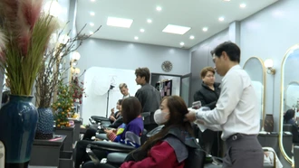 Dịch vụ làm đẹp "hút" khách dịp Tết