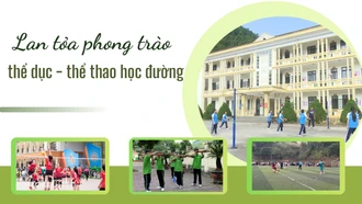 Lan tỏa phong trào thể dục - thể thao học đường