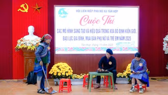 Tân Hợp: Gần 1.500 lượt phụ nữ và người dân được truyền thông xóa bỏ định kiến giới