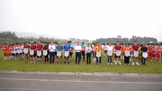 12 đội bóng tham gia Giải Bóng đá Thiếu niên tỉnh Lào Cai năm 2026