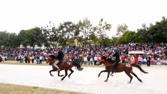 Đầu năm Bính Ngọ, lên Bắc Hà xem đua ngựa khai hội xuân