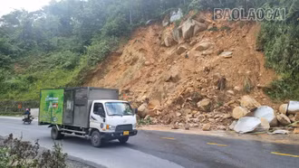 Lào Cai khẩn trương xử lý triệt để sạt lở trên Quốc lộ 4D và Tỉnh lộ 155