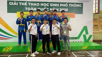 Đội Vovinam Lào Cai giành 5 huy chương tại Giải Thể thao học sinh phổ thông toàn quốc năm 2025