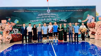 Khai mạc Giải Pickleball tỉnh Lào Cai mở rộng lần I - tranh Cúp Đức Việt land năm 2025