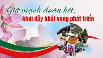 Giữ mạch đoàn kết, khơi dậy khát vọng phát triển