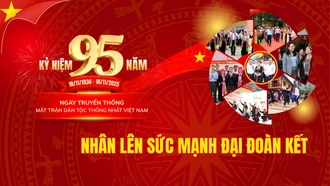 Kỷ niệm 95 năm ngày thành lập Mặt trận dân tộc thống nhất việt nam (18/11/1930 - 18/11/2025) và Ngày hội Đại đoàn kết toàn dân tộc: Nhân lên sức mạnh đại đoàn kết