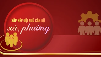 Sắp xếp đội ngũ cán bộ xã, phường