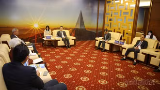 Phó Chủ tịch UBND tỉnh Nguyễn Thành Sinh tiếp xã giao các hiệp hội doanh nghiệp nước ngoài