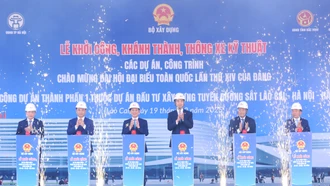 Khởi công Dự án thành phần 1 tuyến đường sắt Lào Cai – Hà Nội – Hải Phòng