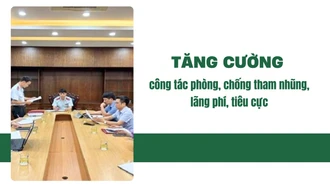 Tăng cường công tác phòng, chống tham nhũng, lãng phí, tiêu cực
