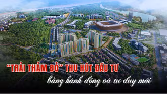 "Trải thảm đỏ" thu hút đầu tư bằng hành động và tư duy mới