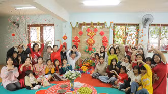 Tết ấm áp ở Trung tâm Công tác xã hội 