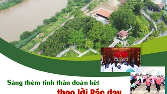 Sáng thêm tinh thần đoàn kết theo lời Bác dạy