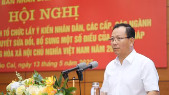 Phát huy tinh thần chủ động, sáng tạo trong lấy ý kiến tham gia dự thảo Nghị quyết sửa đổi, bổ sung một số điều của Hiến pháp năm 2013