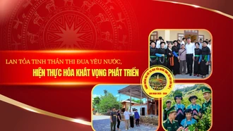  Lan tỏa tinh thần thi đua yêu nước, hiện thực hóa khát vọng phát triển