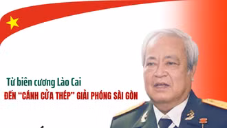 Từ biên cương Lào Cai đến “cánh cửa thép” giải phóng Sài Gòn 