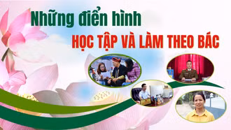 Những điển hình học tập và làm theo Bác