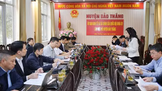 Khảo sát việc triển khai Luật Đất đai 2024 và quy hoạch sử dụng đất tại huyện Bảo Thắng