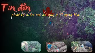 Tin đồn phát lộ điểm mỏ đá quý ở Thượng Hà