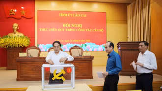 Lào Cai: Thực hiện quy trình để bầu bổ sung Phó Bí thư Tỉnh ủy