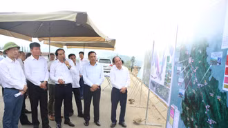 Lãnh đạo 2 tỉnh Lào Cai và Yên Bái thăm, khảo sát một số dự án, công trình tại Lào Cai