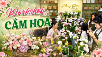Xu hướng học cắm hoa của phụ nữ hiện đại