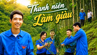 Thủ lĩnh thanh niên làm giàu từ đất đồi rừng