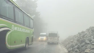 Cần cẩn trọng khi tham gia giao thông trong sương mù