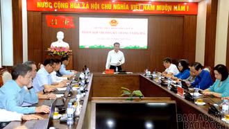 Chuẩn bị tốt các điều kiện cho Kỳ họp thứ nhất HĐND tỉnh khóa XVII