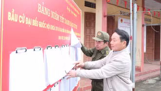 Dồn sức vì thành công của cuộc bầu cử