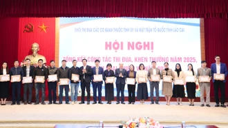 Khối thi đua các cơ quan thuộc Tỉnh ủy và Mặt trận Tổ quốc tỉnh triển khai nhiệm vụ năm 2026