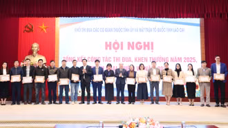 Khối thi đua các cơ quan thuộc Tỉnh ủy và Mặt trận Tổ quốc tỉnh triển khai nhiệm vụ năm 2026