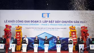 Khởi công nhà máy chip bán dẫn do người Việt làm chủ công nghệ