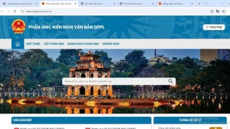 Thử nghiệm Hệ thống tiếp nhận, xử lý phản ánh, kiến nghị về văn bản quy phạm pháp luật
