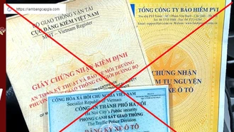 Cảnh báo tình trạng sử dụng giấy chứng nhận kiểm định giả