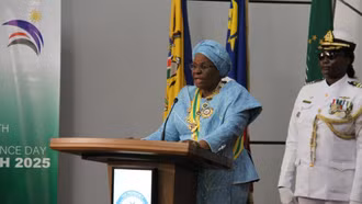 Nữ Tổng thống Namibia đầu tiên tuyên thệ nhậm chức