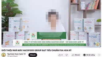 Bác sĩ, dược sĩ, nhân viên y tế quảng cáo thực phẩm, thực phẩm chức năng là vi phạm pháp luật