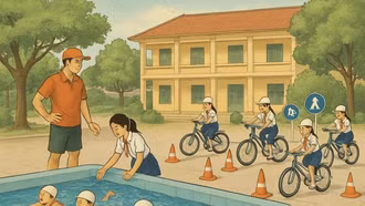 Kiến thức học chậm không sao, nhưng kỹ năng sinh tồn không thể chậm