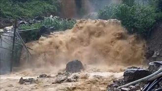 Cảnh báo lũ quét, sạt lở đất do mưa lớn ở các tỉnh vùng núi phía Bắc ngày 23/5