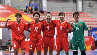Futsal nữ Việt Nam đụng độ nhà vô địch châu Á
