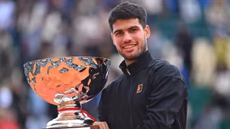 Carlos Alcaraz lên hạng 2 thế giới sau chức vô địch Monte Carlo Masters