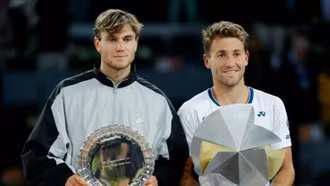 Đánh bại Jack Draper, Casper Ruud vô địch Madrid Open 2025