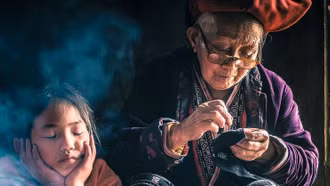 Bức chân dung 2 bà cháu ở Lào Cai giành giải thưởng nhiếp ảnh danh tiếng