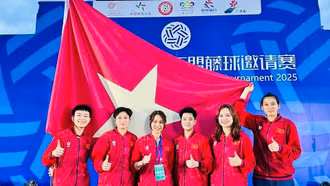 Cầu mây Việt Nam giành 2 HCV giải quốc tế ASEAN – Trung Quốc 2025